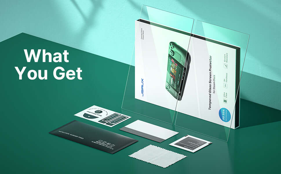 Anti-Blue Light Screen Protector for Steam Deck