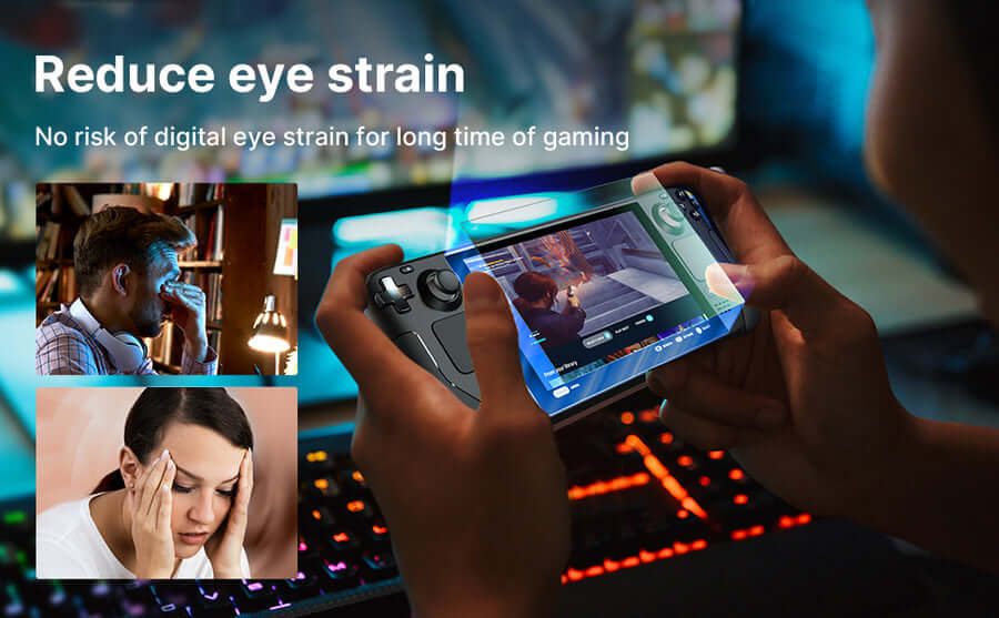 Anti-Blue Light Screen Protector for Steam Deck