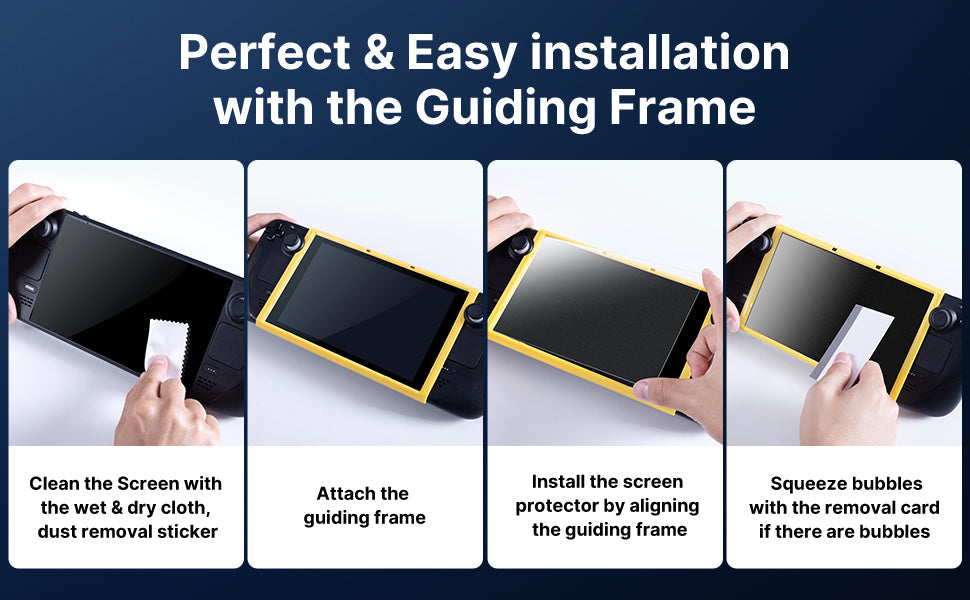 Anti-Glare Screen Protector for Steam Deck