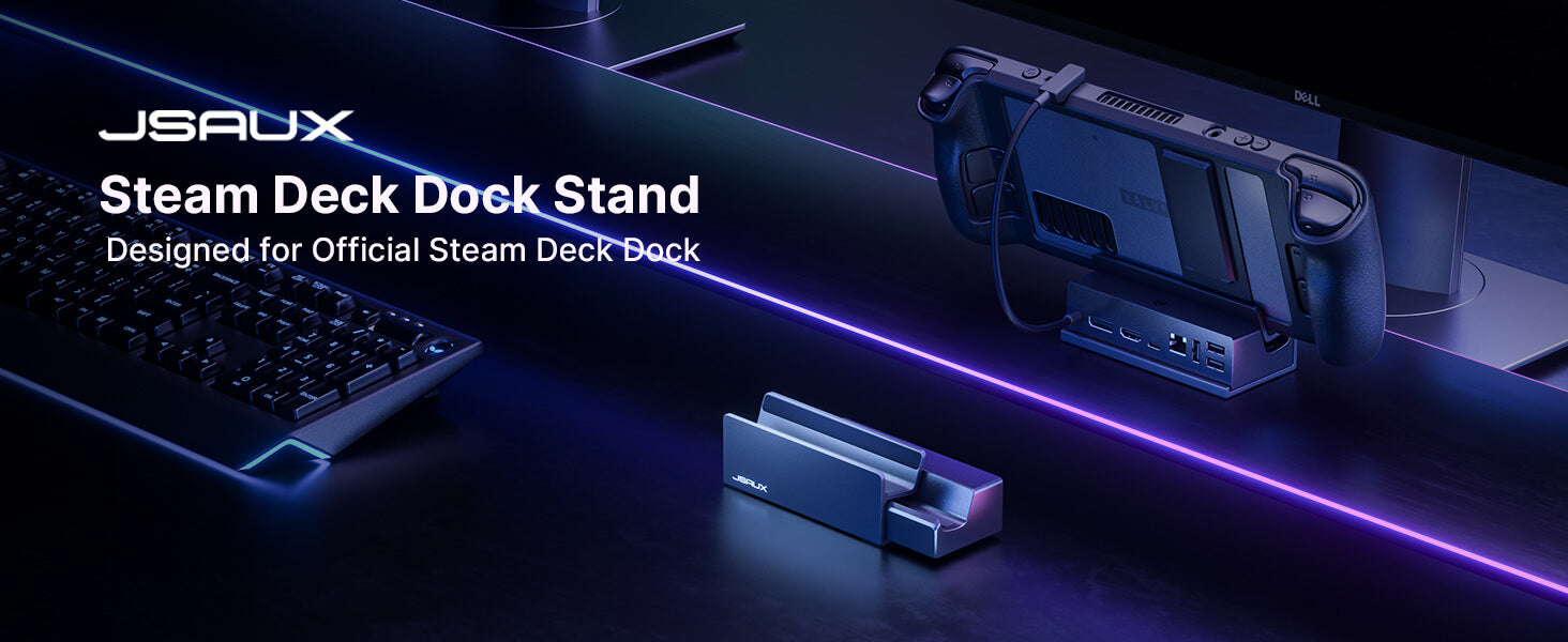 Anti-Slip Stand for Steam Deck Dock