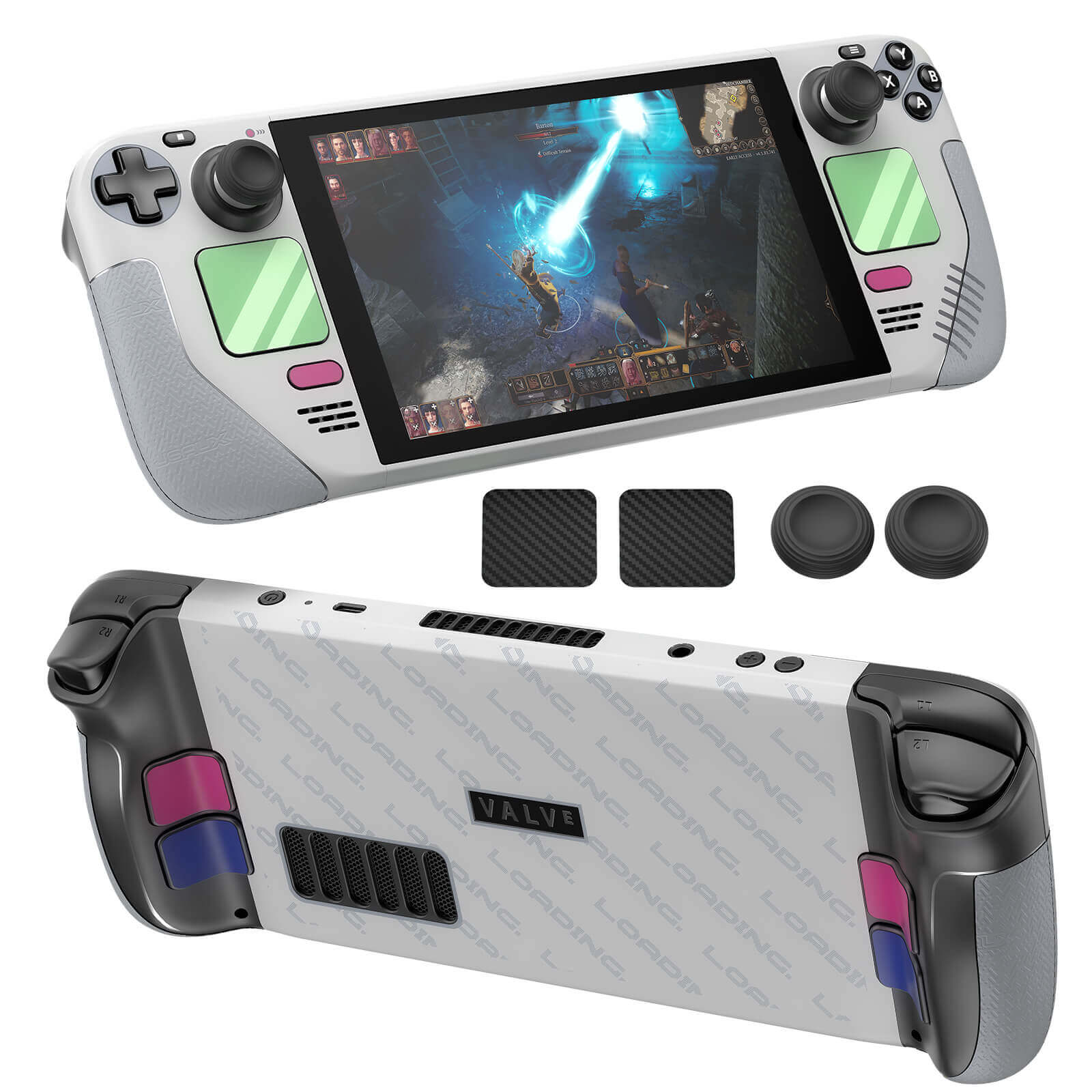 Full Set Protective Skin for Steam Deck#style_retro boy