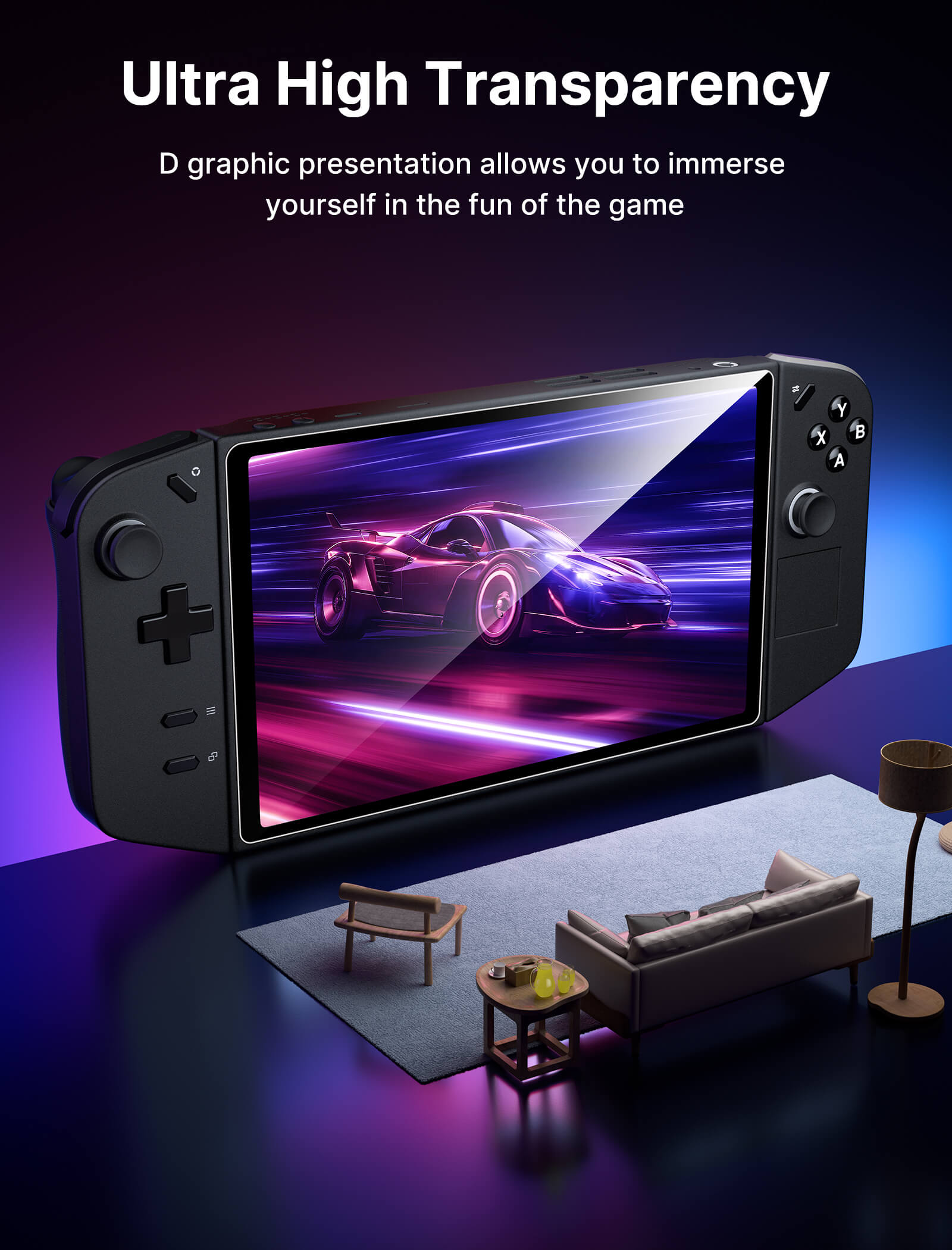 HD Tempered Glass Screen Protector for Legion Go