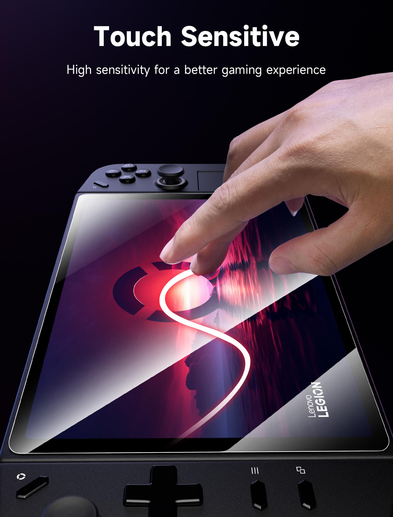 HD Tempered Glass Screen Protector for Legion Go
