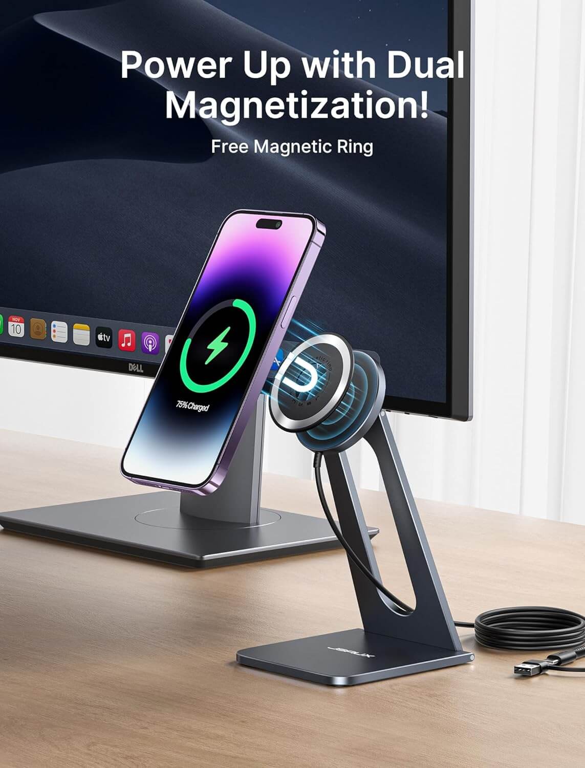 MagSafe マグネット式ワイヤレス充電スタンド