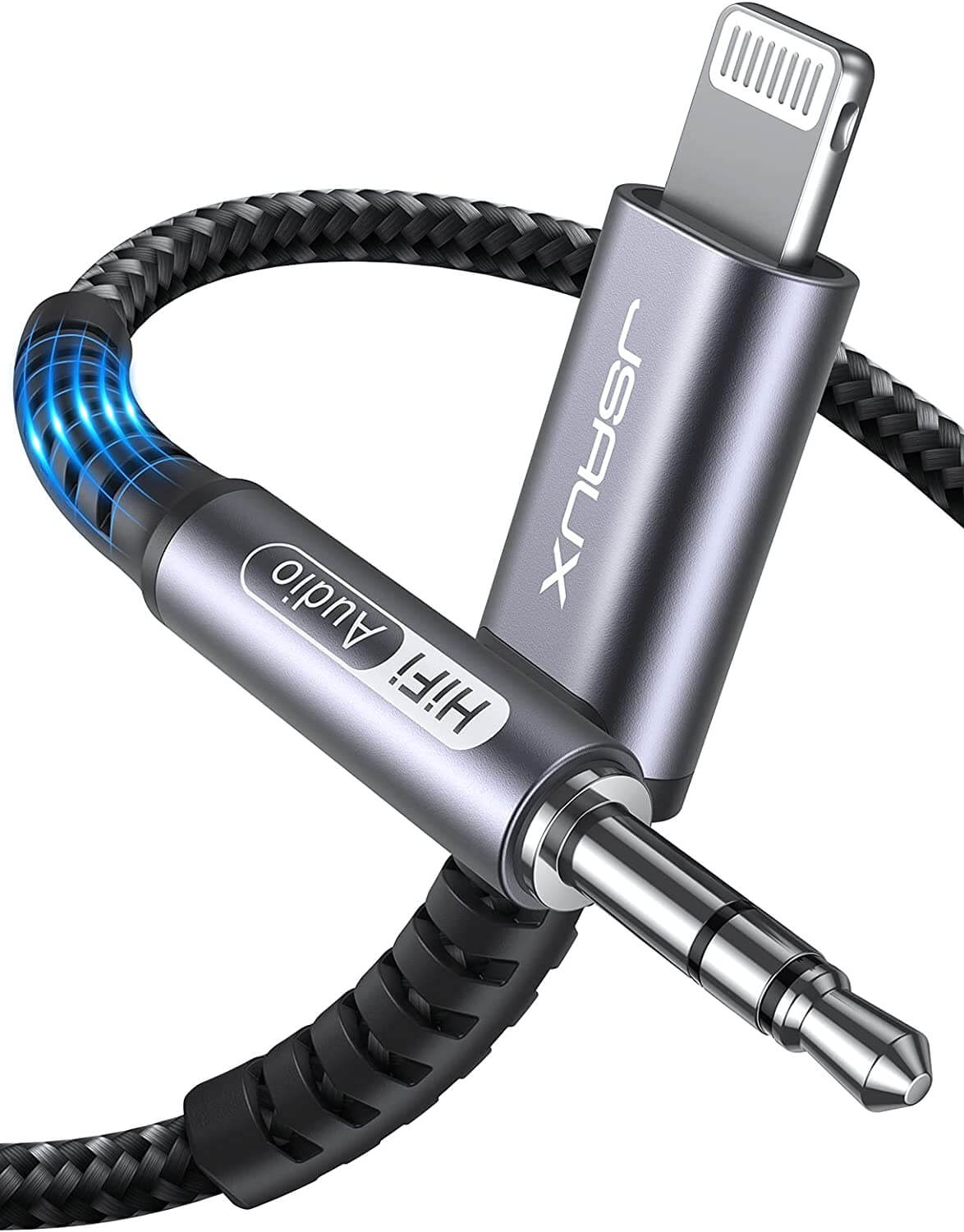 Lightning best sale aux cable