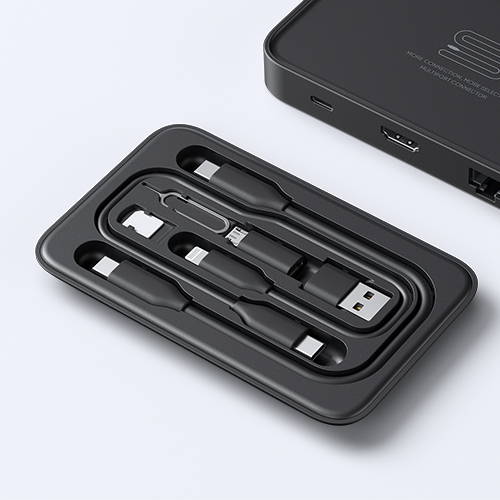 OmniCase Pro: 7-in-1 USB-C Hub