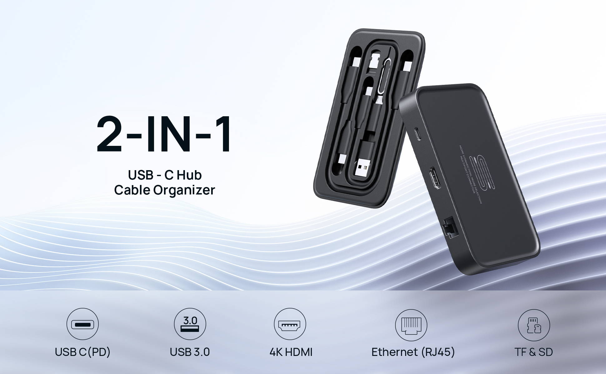 OmniCase Pro: 7-in-1 USB-C Hub