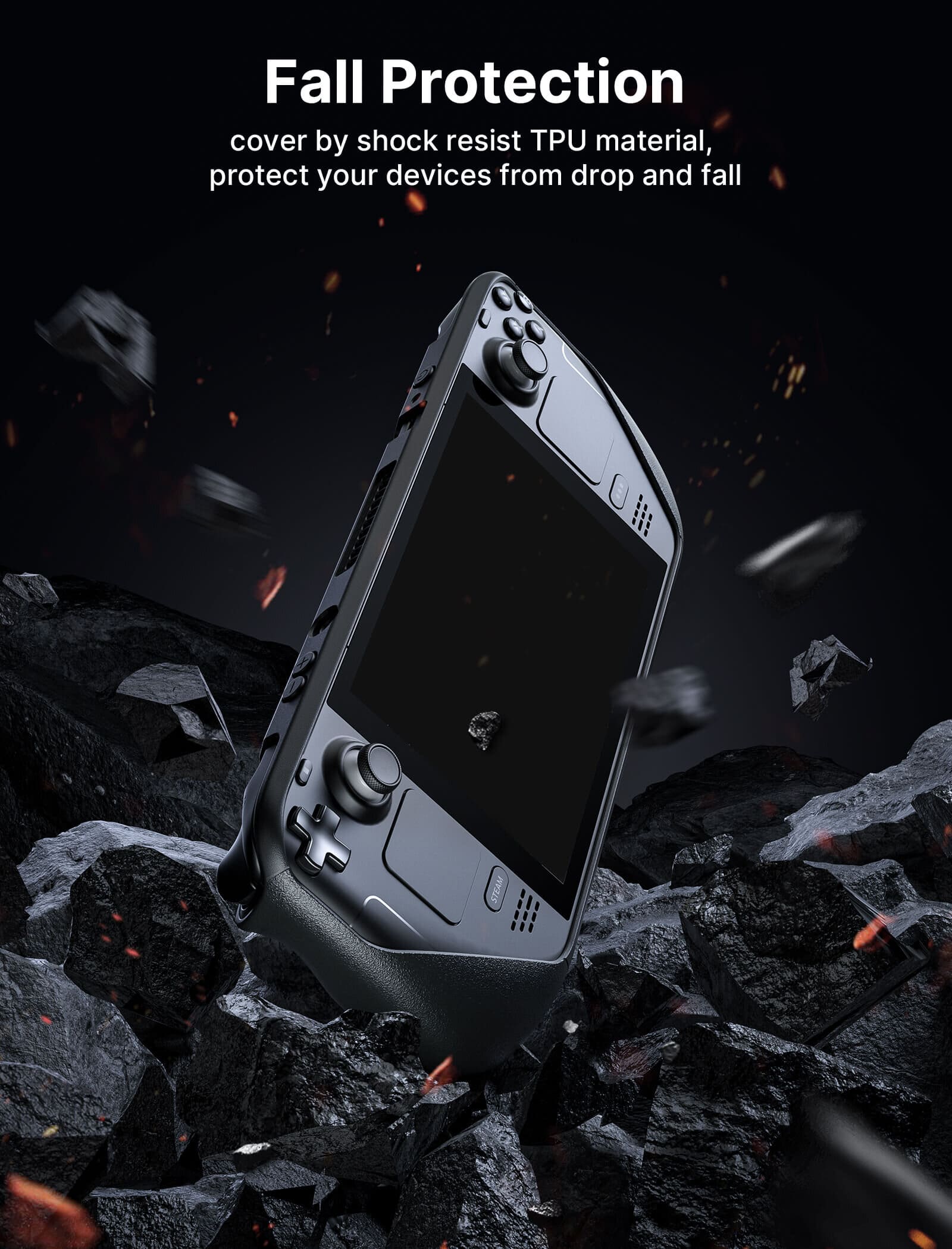 Protective Standing Case for Steam Deck