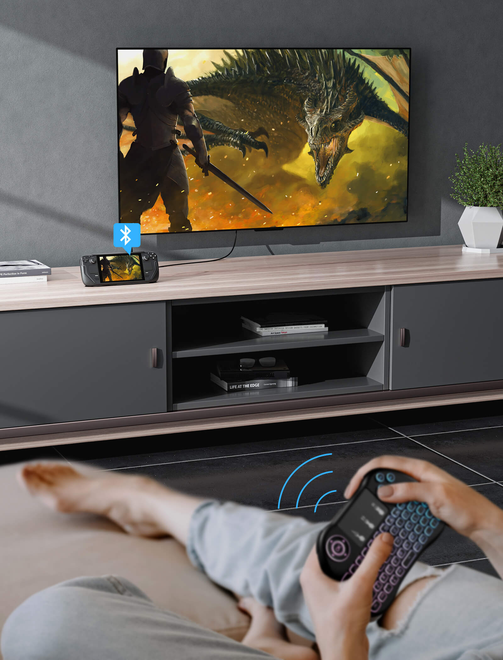 Protective Standing Case for Steam Deck