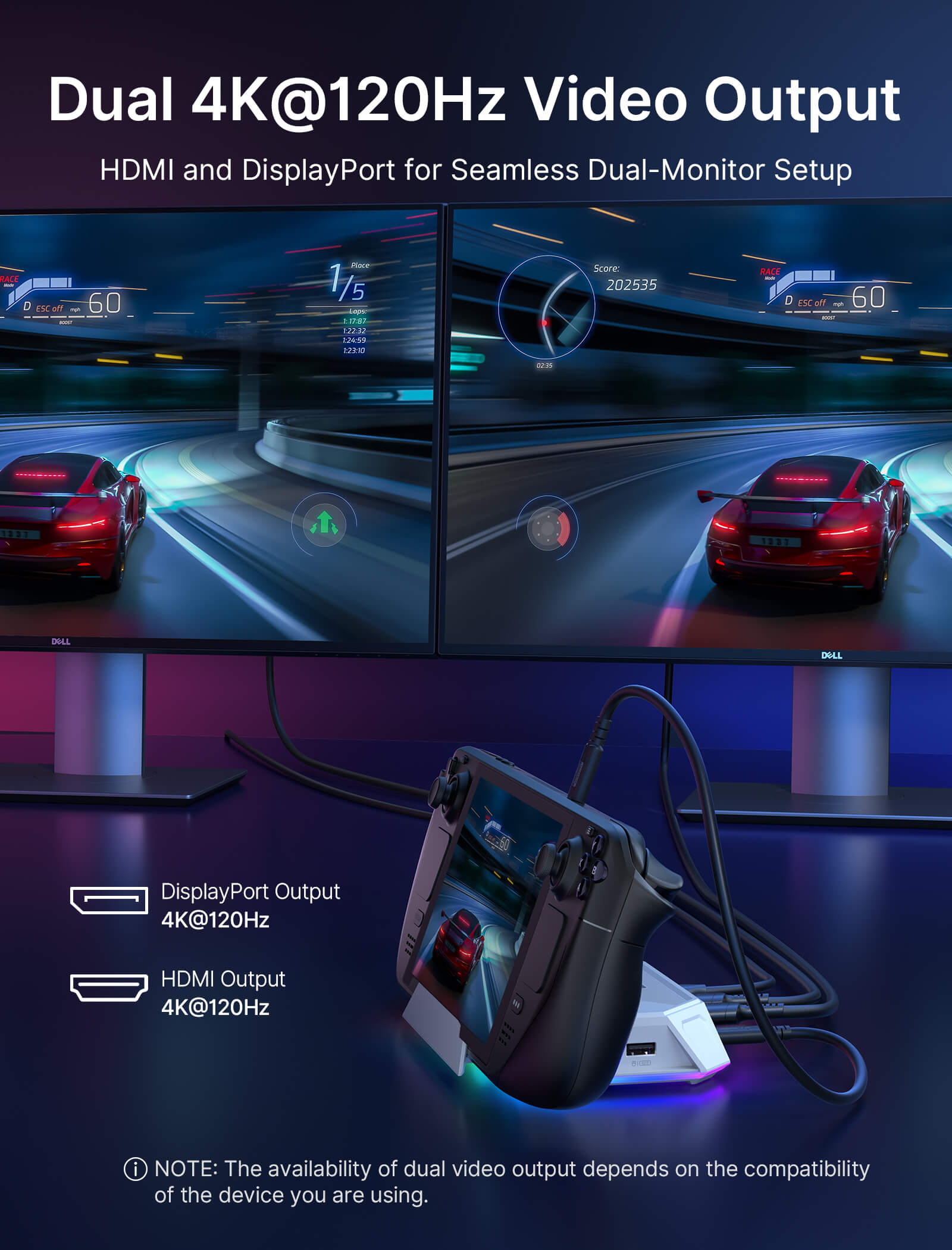 rgb docking station#size_hb1201
