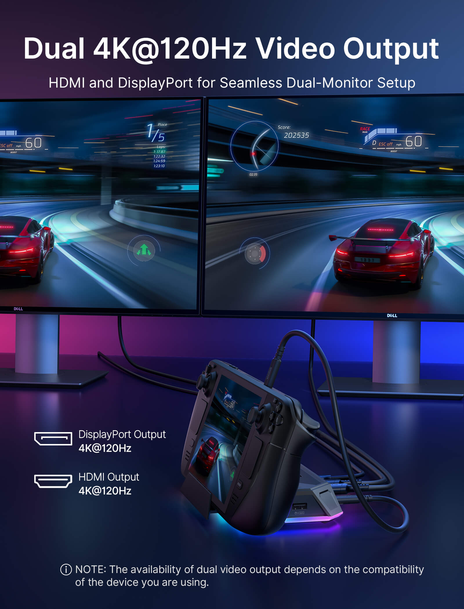 rgb docking station#size_hb1201