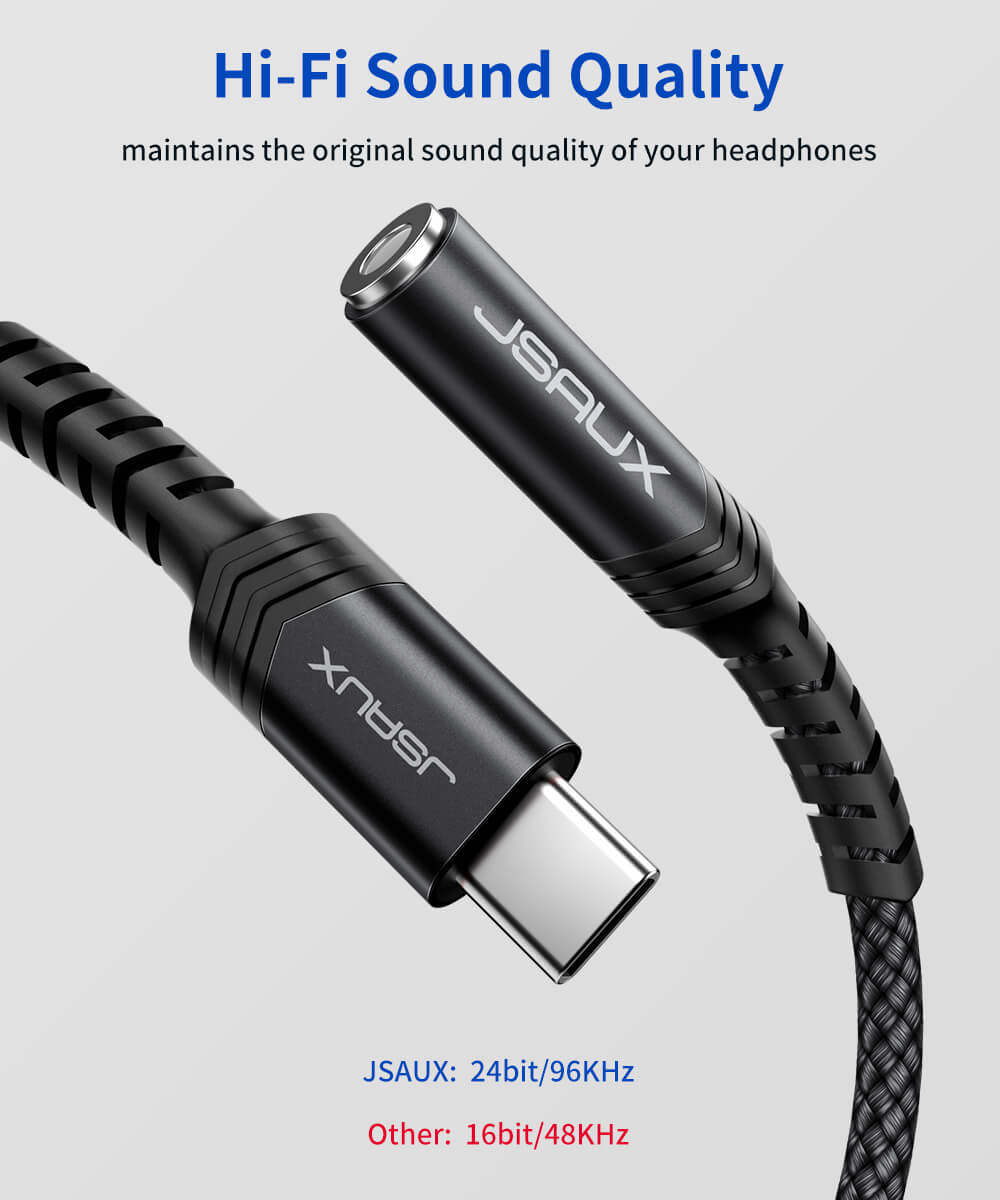 USB-C to 3.5mm Audio Adapter#color_black