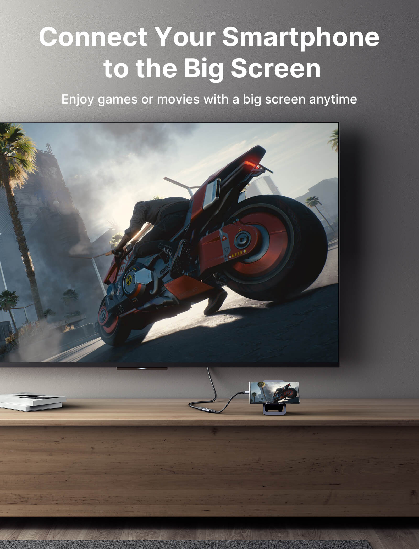 4K USB-C to HDMI Cable 2K@144Hz#style_grey