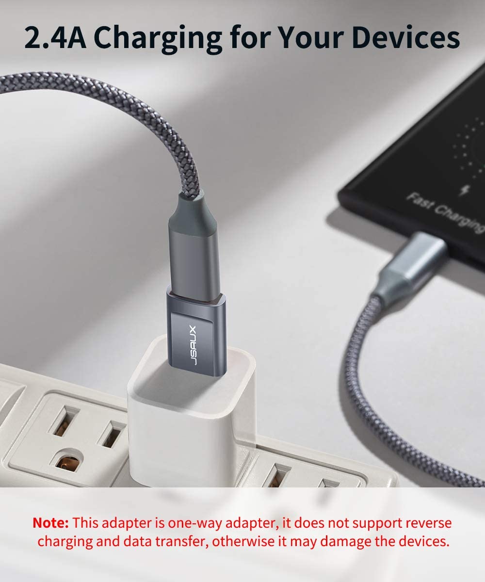 USB-C to USB 3.0 OTG Adapter#color_grey