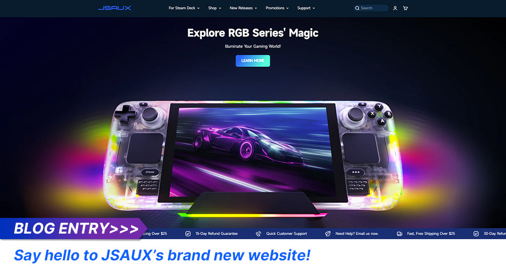 Say hello to JSAUX’s brand new website!