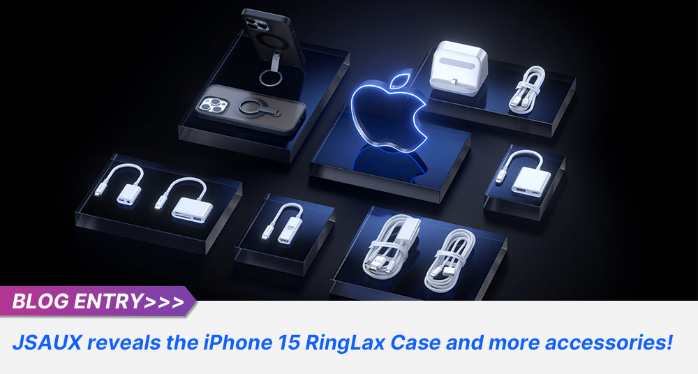 JSAUX reveals the iPhone 15 RingLax Case and more accessories!