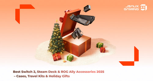 Best Switch 2, Steam Deck & ROG Ally Accessories 2025 – Cases, Travel Kits & Holiday Gifts