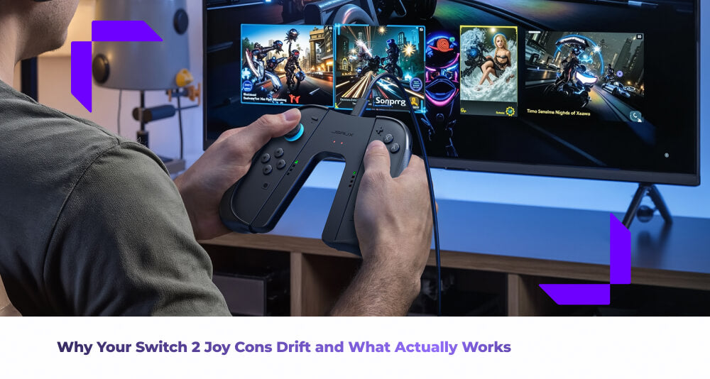 Why Your Switch 2 Joy Cons Drift and What Actually Works