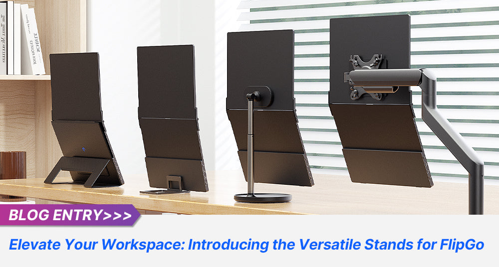 Elevate Your Workspace: Introducing the Versatile Stands for FlipGo