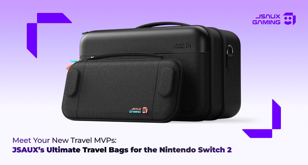 Meet Your New Travel MVPs: JSAUX’s Ultimate Travel Bags for the Nintendo Switch 2