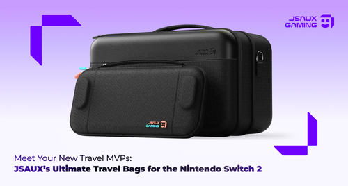 Meet Your New Travel MVPs: JSAUX’s Ultimate Travel Bags for the Nintendo Switch 2