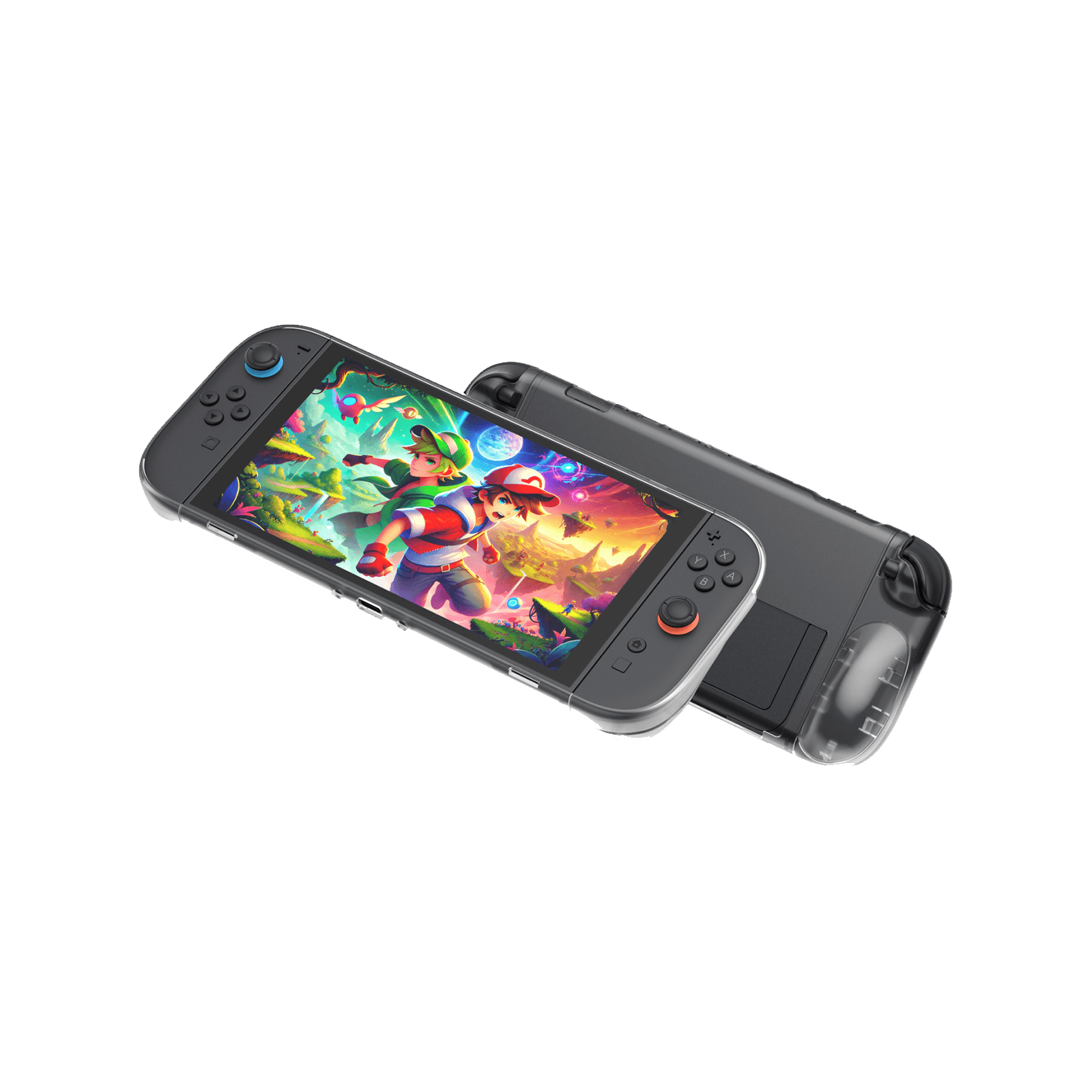 Split Transparent Ergonomic Protective Case for Switch 2
