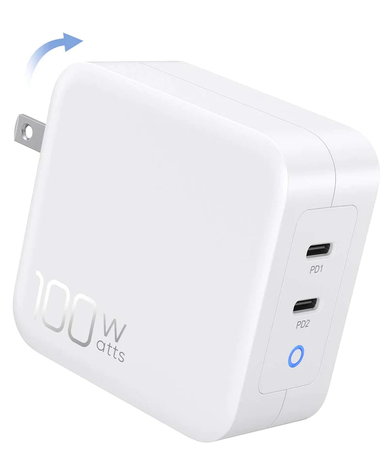 100W 2-Port USB-C Charger