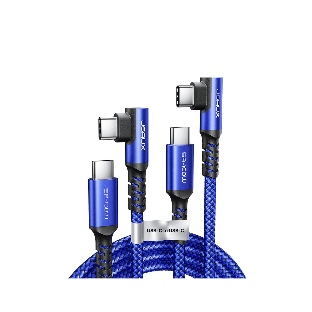 100W 90° USBC Right Angle Fast Charging Cable