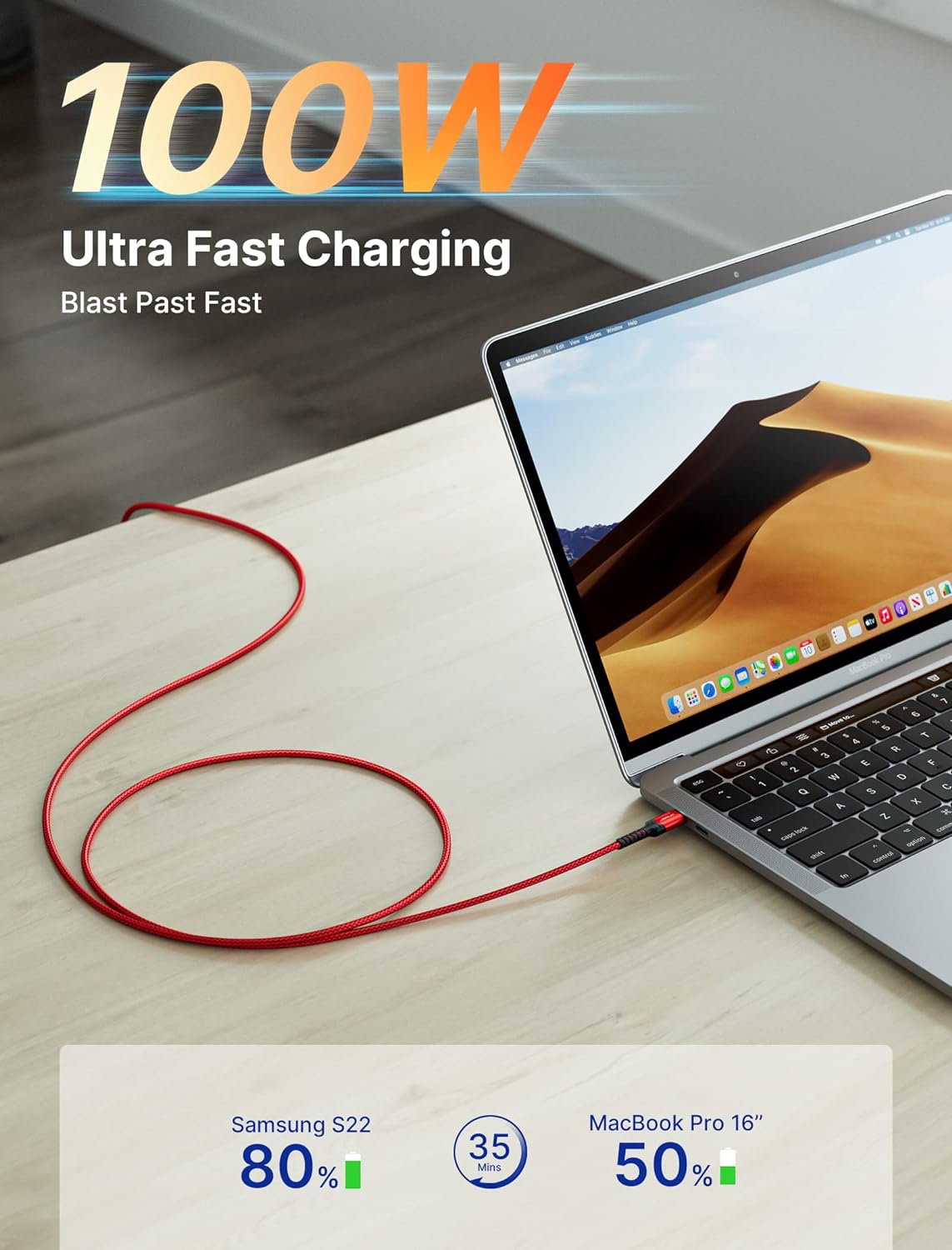 Fast Charging Cable #color_red