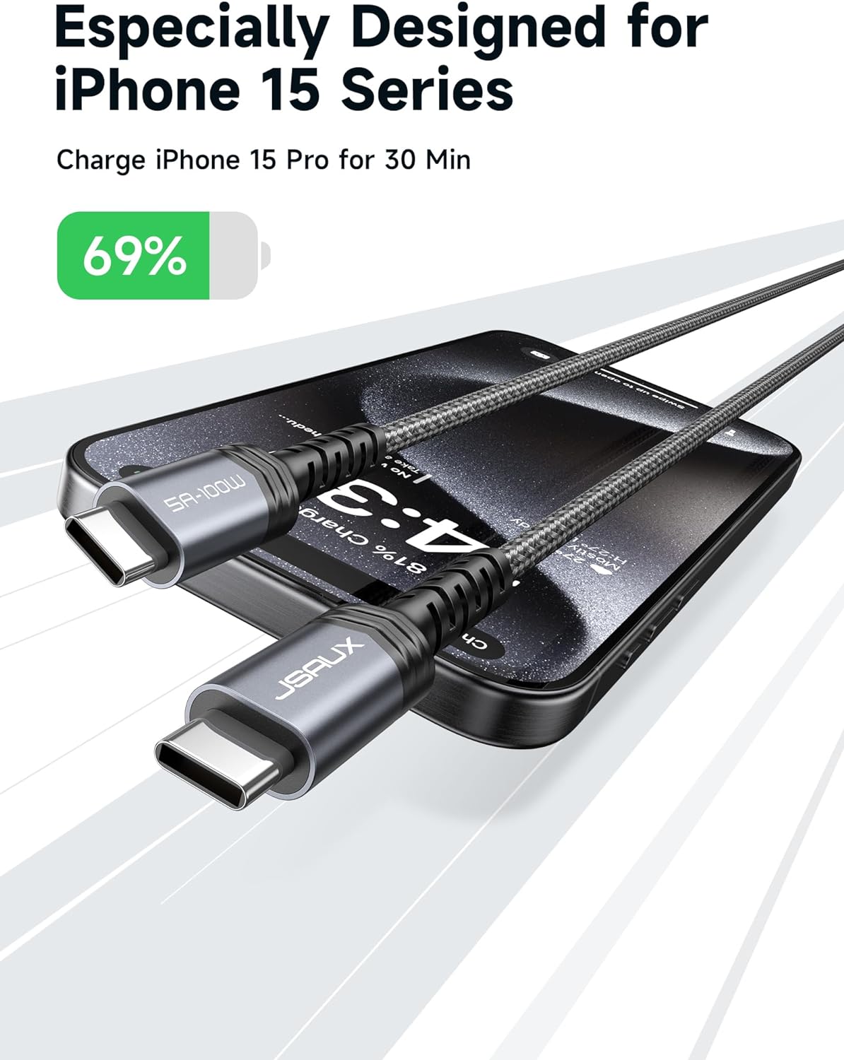 Fast Charging Cable #color_grey