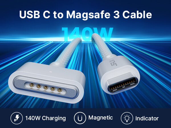 140W USB-C to Magnetic Charging Cable