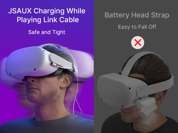 2-in-1 USB-C Link Cable for Oculus