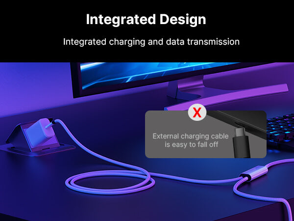 2-in-1 USB-C Link Cable for Oculus