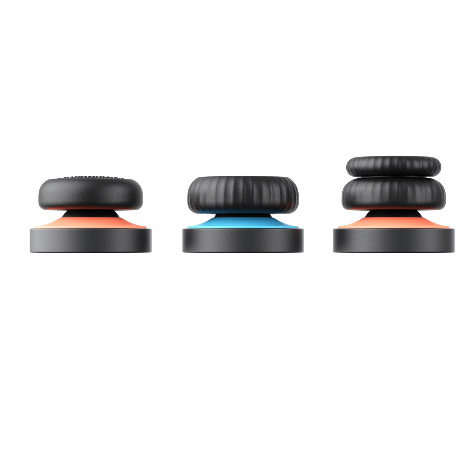 Multi-Mode Joystick Cap and Thumb Grip with Lever Guard Set for Switch 2