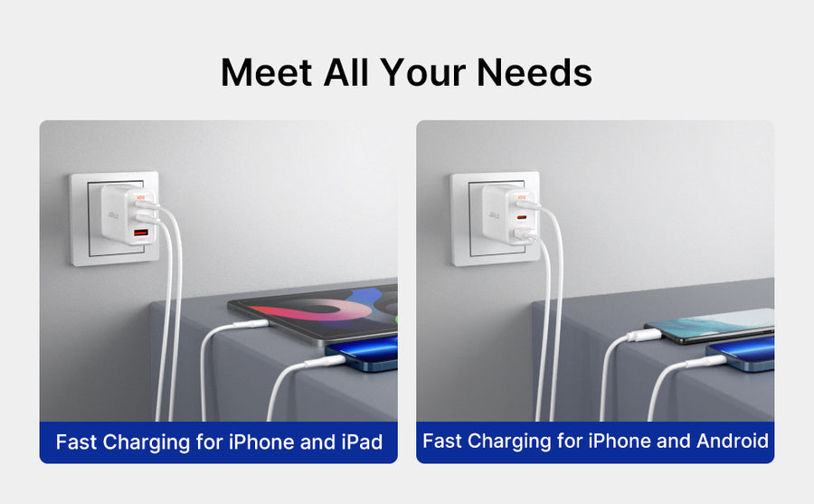 40W 3-Port USB-C Charger