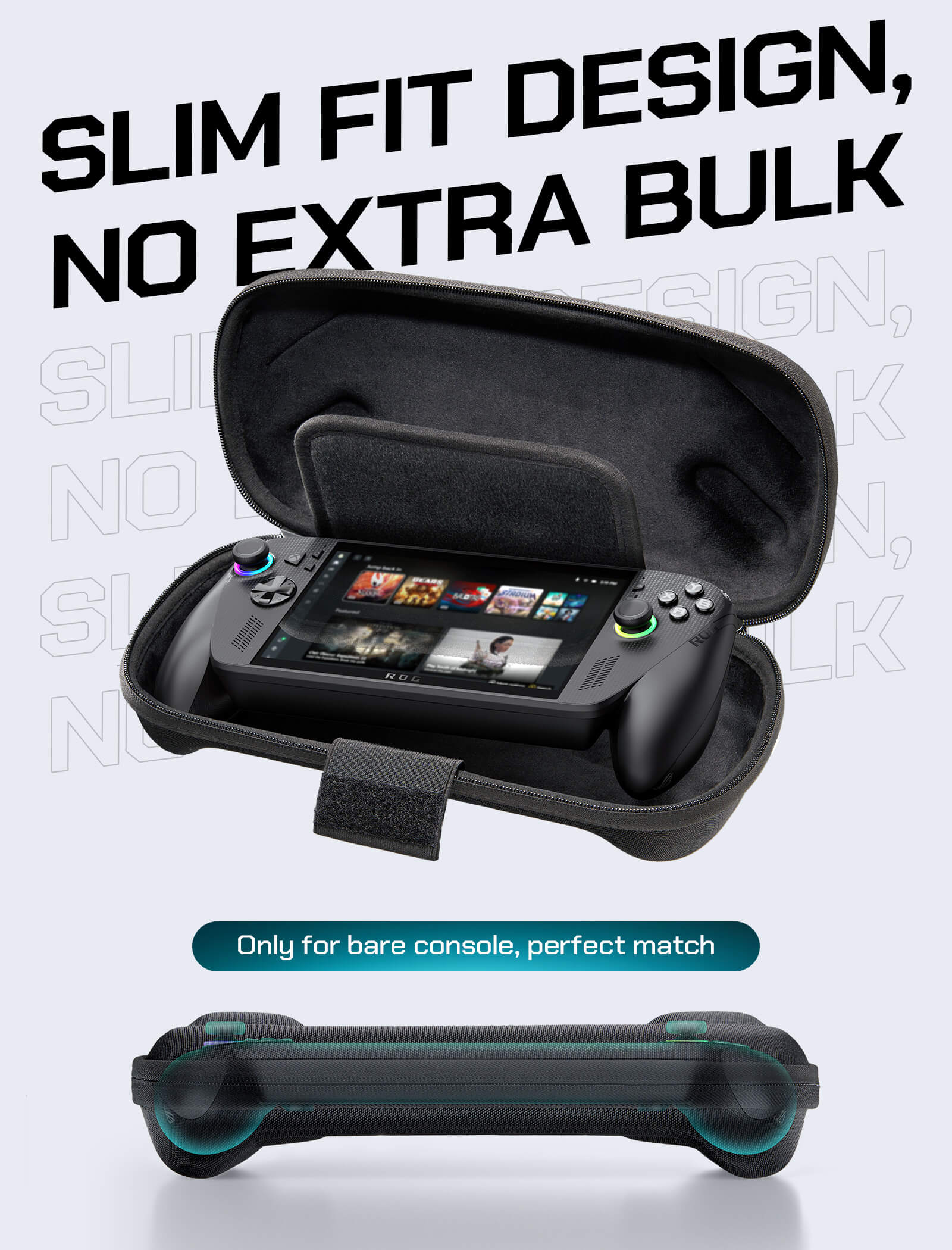 ROG Xbox Ally X & ROG Xbox Ally用スリムキャリングケース