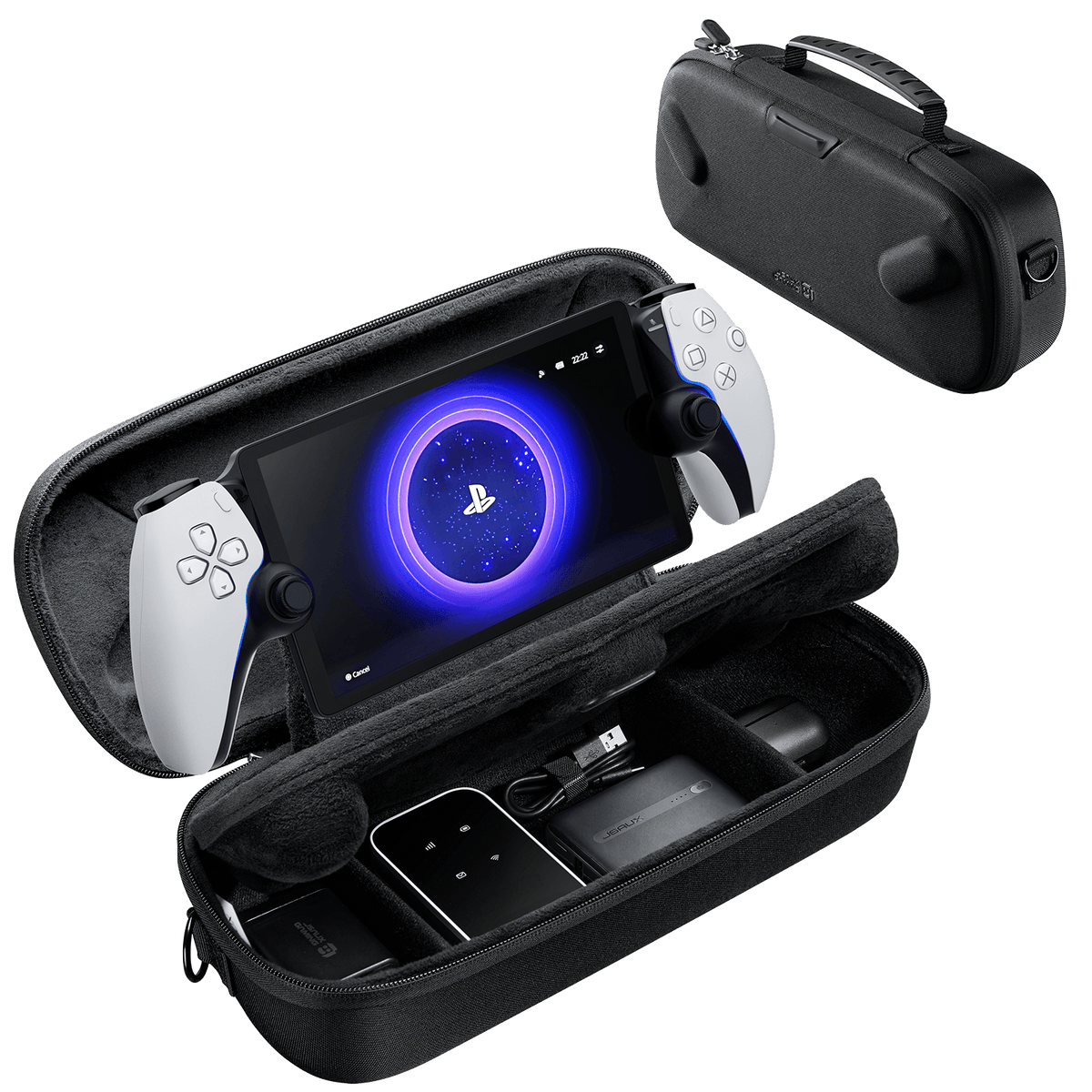 PlayStation portal 箱無し PlayStation Portal Travel Case with Double-Layer Storage | JSAUX