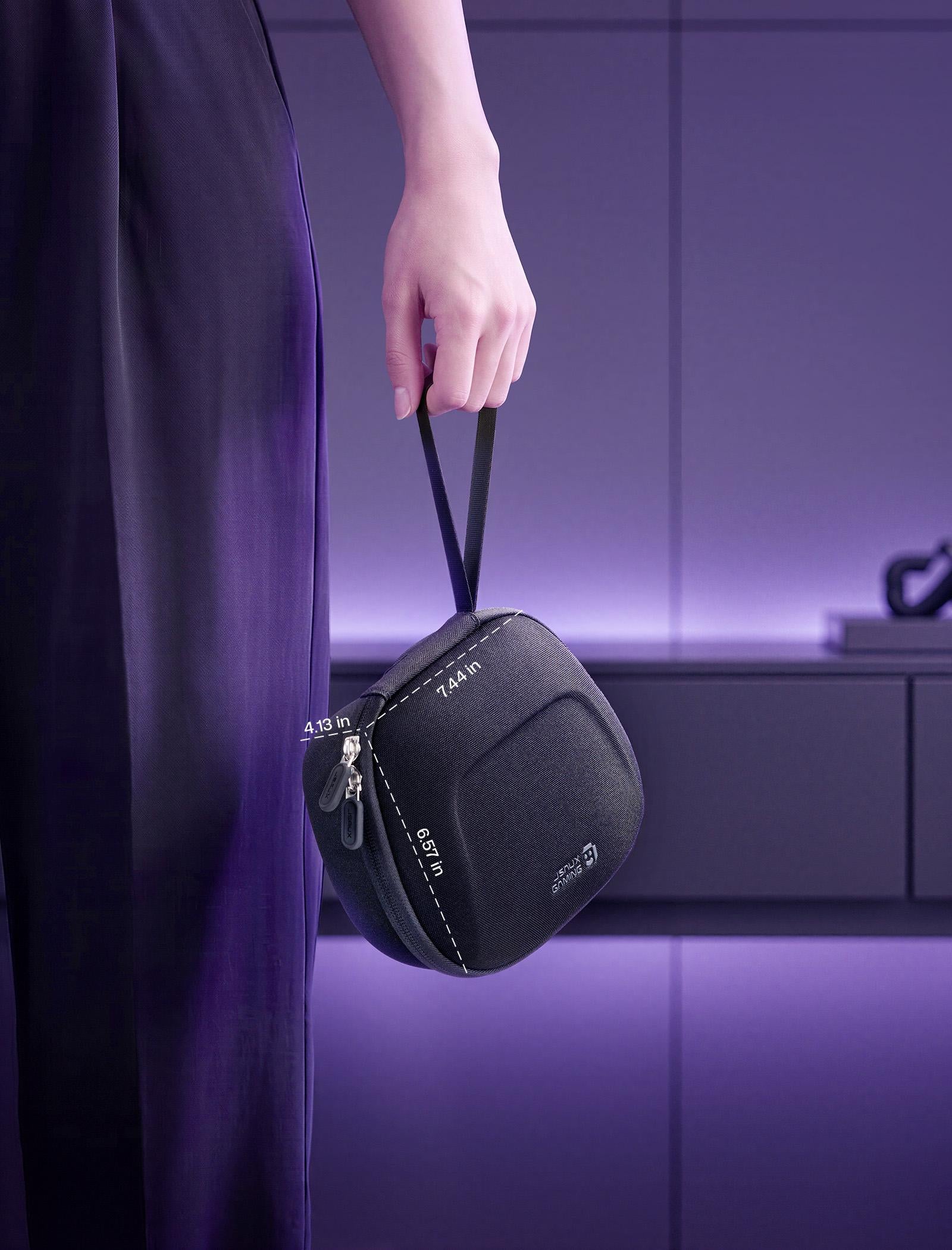 Portable Steam Controller carrying case with wrist strap