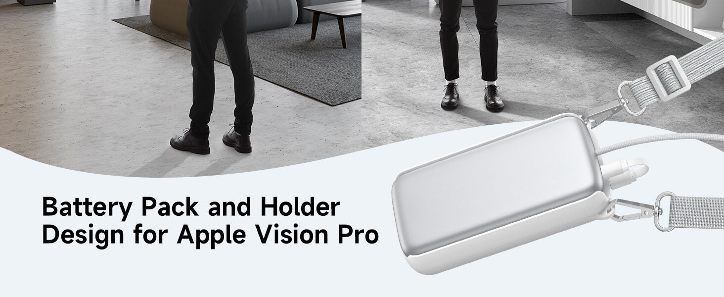 Battery Built-In Easy Carrier for Apple Vision Pro