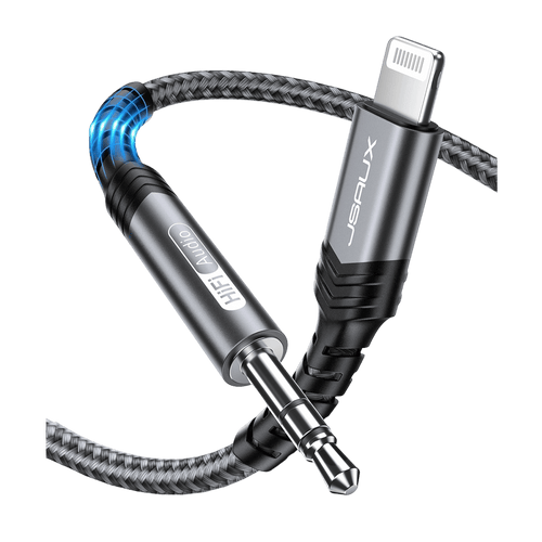 Lightning to 3.5mm Aux Audio Adapter (MFi Certified)