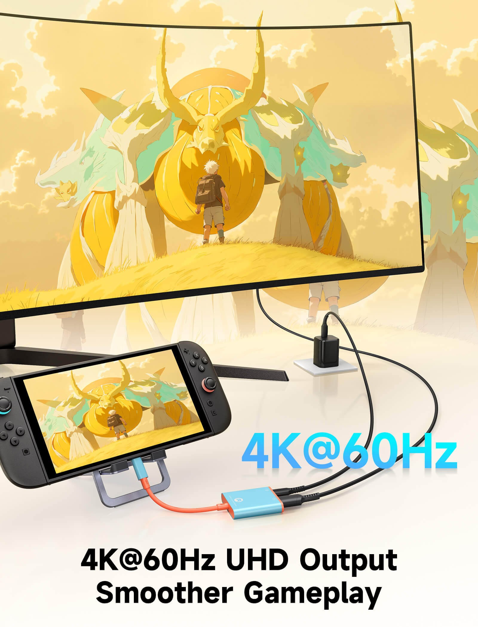 2-in-1 Dock Adapter for Switch 2