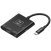 JSAUX USB 3.0 HDMI capture card with multiple input and output ports for gaming and streaming setups