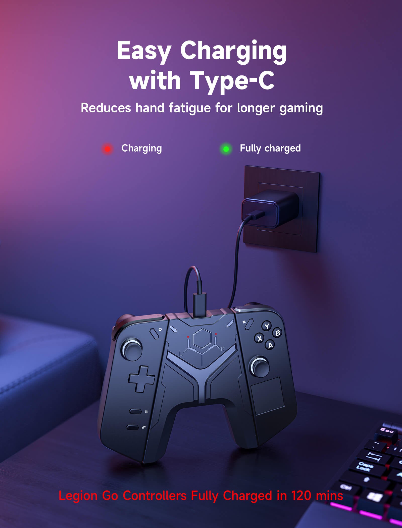 Charging Connector for Legion Go Controller