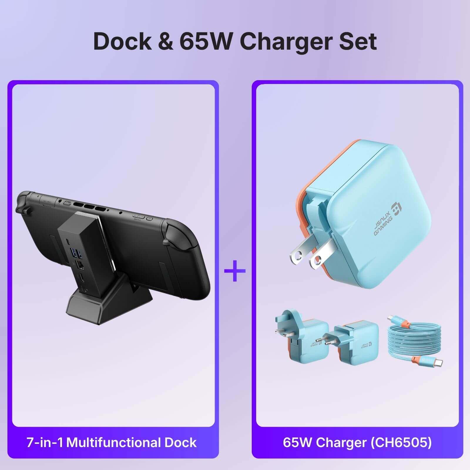 #style_dock & 65w charger