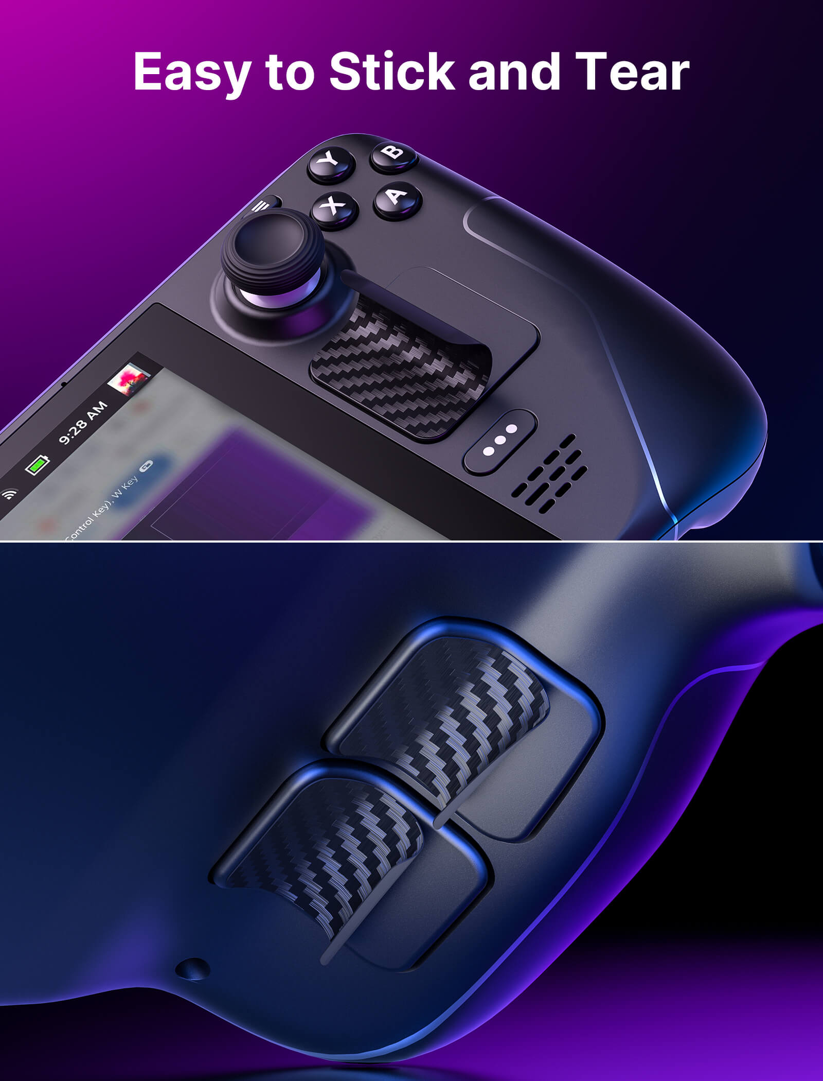 Skin Stickers Set for Steam Deck LCD & OLED