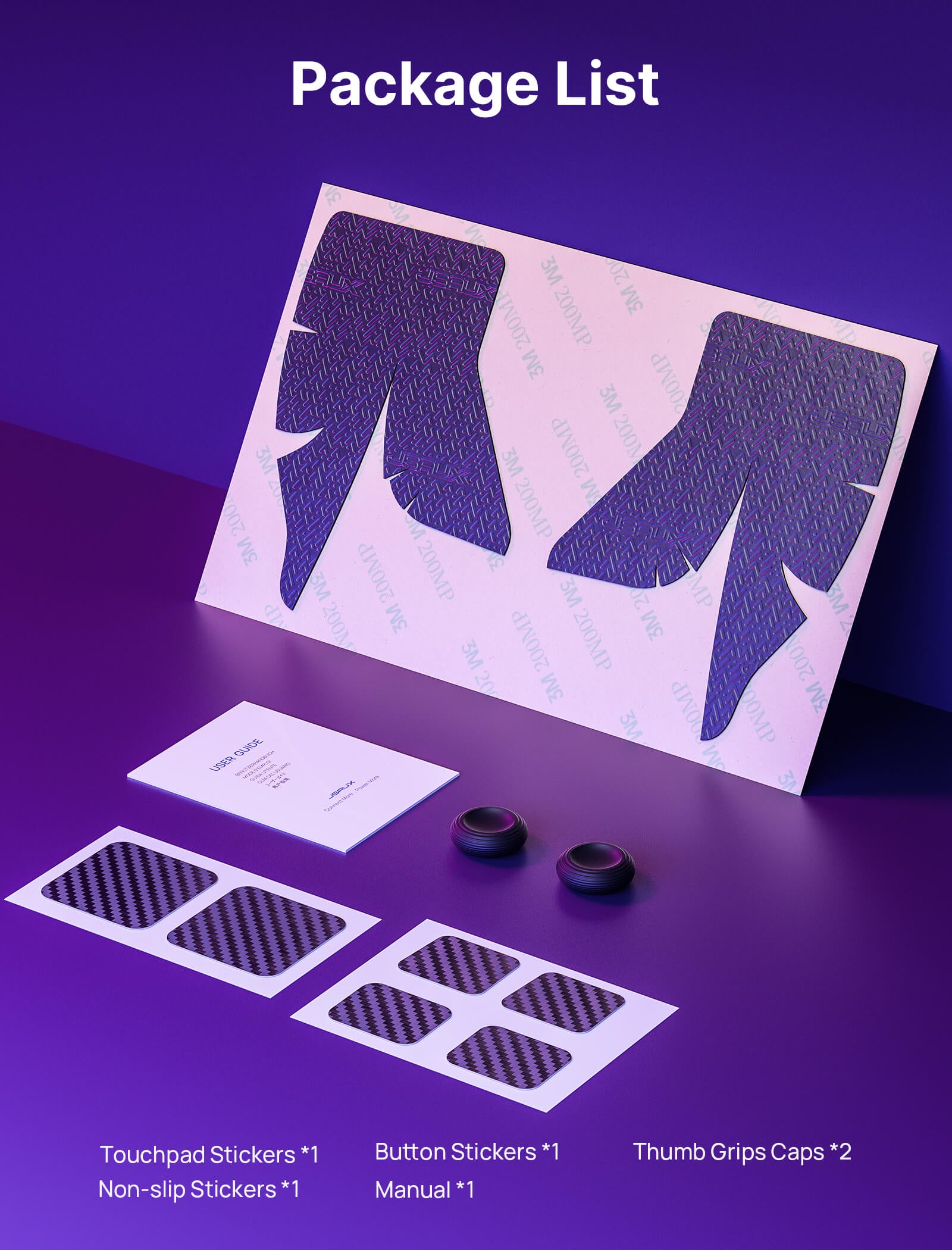 Skin Stickers Set for Steam Deck LCD & OLED