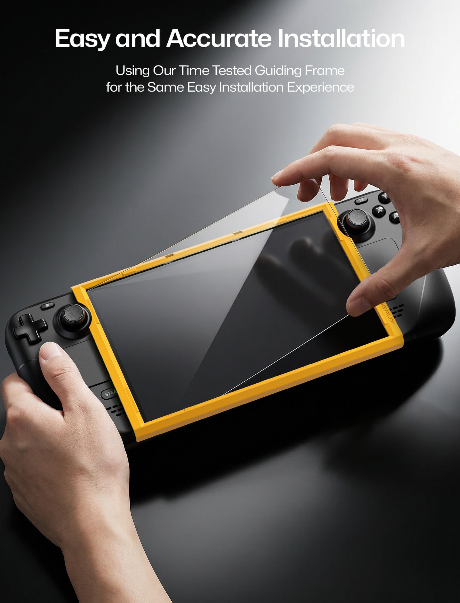 Obsidian AR Screen Protector for Steam Deck LCD & OLED