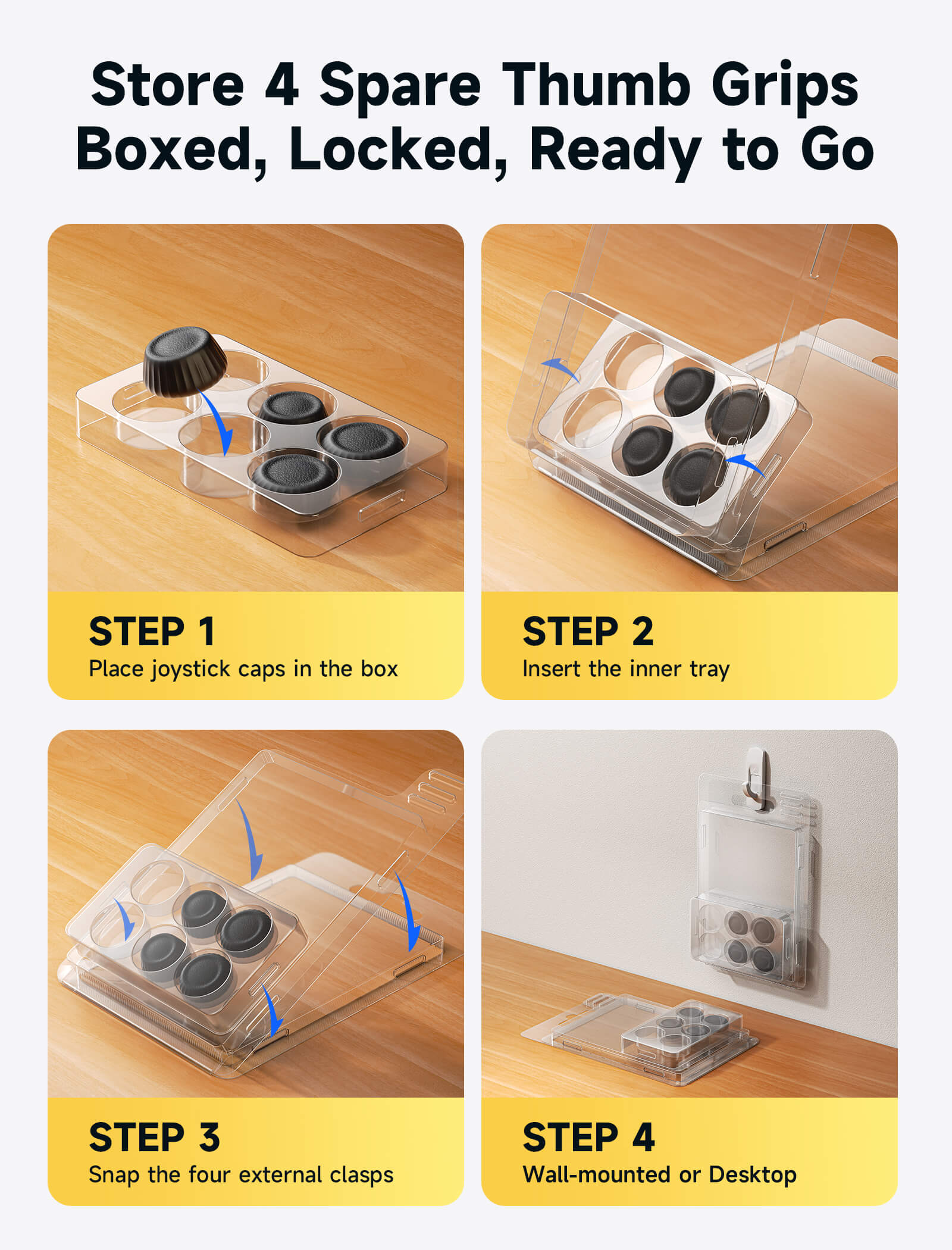 Switch 2 Carrying Case with Modular Storage & Dock Space | JSAUX