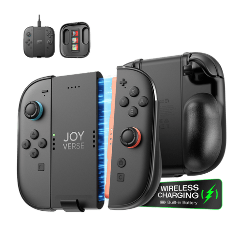 Switch 2 Joy-Con Charging Station for 4 Controllers | JSAUX Switch 2 Joy-Con Charging Station for 4 Controllers | JSAUX