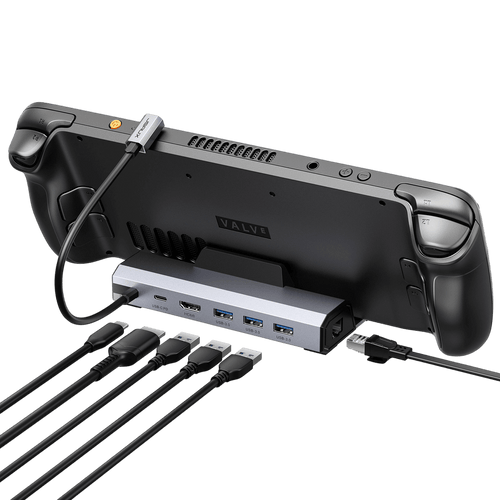 6-in-1 Docking Station for Steam Deck & ROG Ally | JSAUX 6-in-1 Docking Station for Steam Deck & ROG Ally | JSAUX